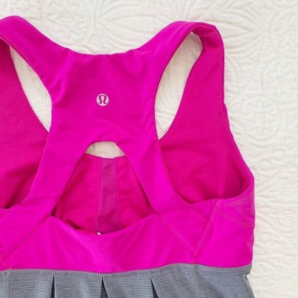 Lululemon Run: Your Heart Out Tank, Pink/Grey‎ (Sz 6) - Picture 3 of 8